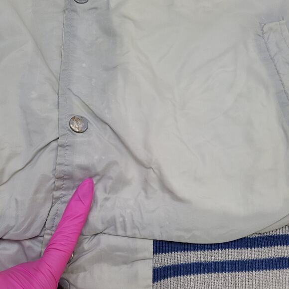 Vintage Y2K MOD Habad Jacket Medium 22x23 Gray - Picture 7 of 13